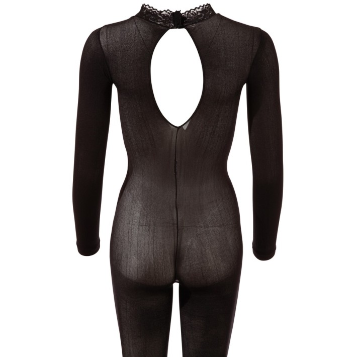 Catsuit Decupat Sexy, Negru, Marime Universala