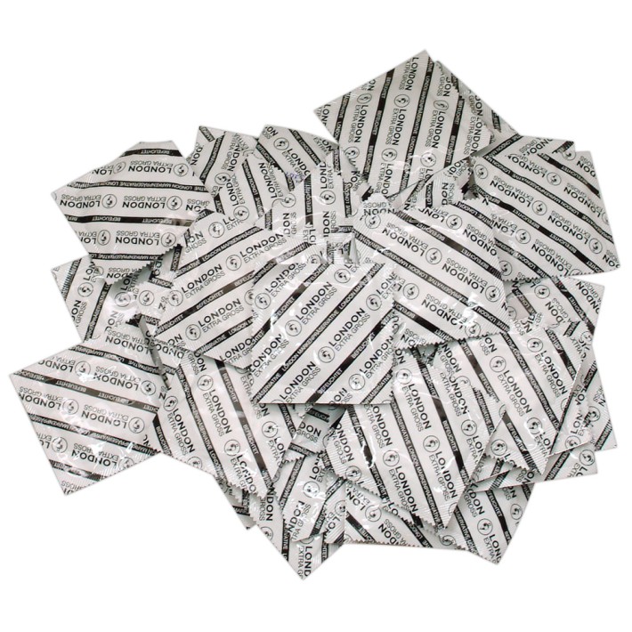 Prezervative London Extra Large, 100 Buc