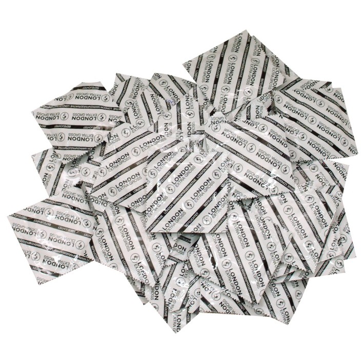 Prezervative London Extra Large, 100 Buc