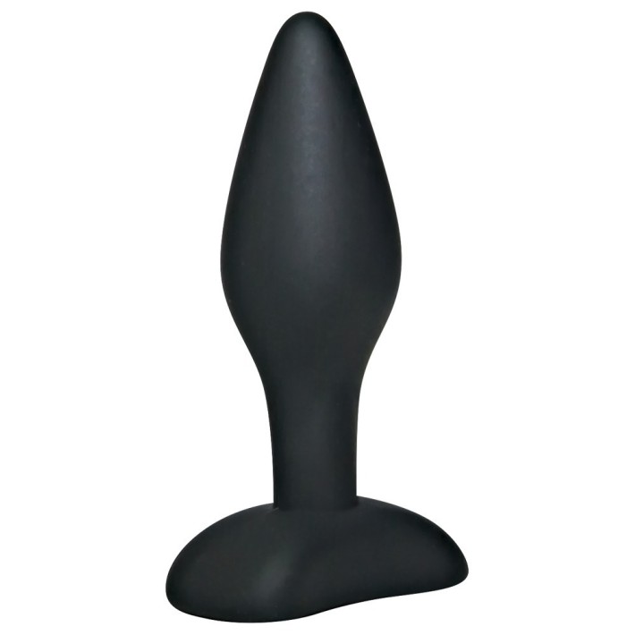 Dop Anal Black Velvets Small, Negru, 9 Cm