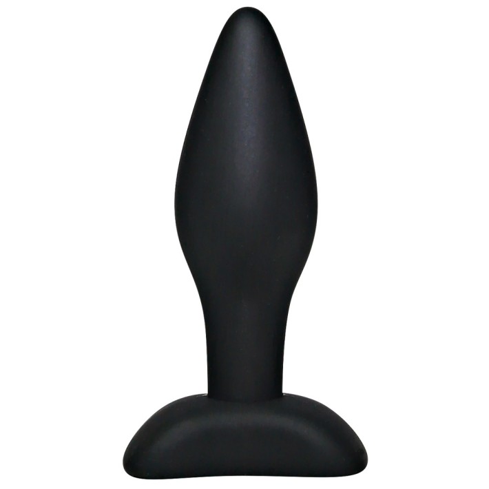 Dop Anal Black Velvets Small, Negru, 9 Cm