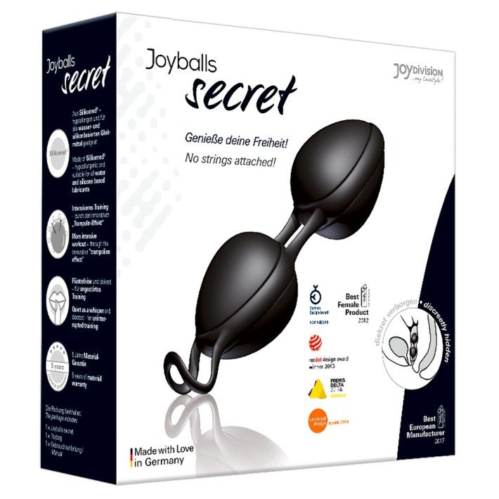 Bile Vaginale Joyballs Secret - Negru