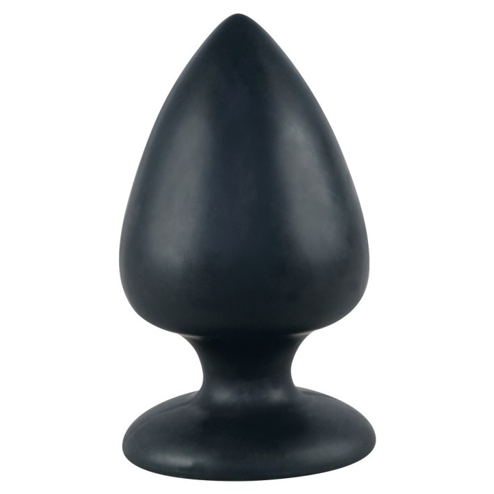 Dop Anal Black Velvets Extra Large , Negru, 14 Cm