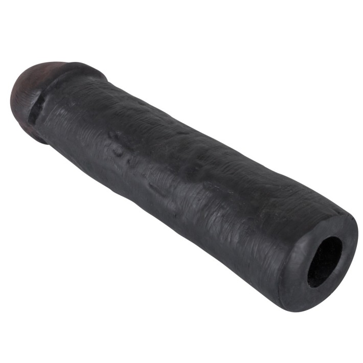 Extensie/manson Penis Big Black, Negru, 22 Cm