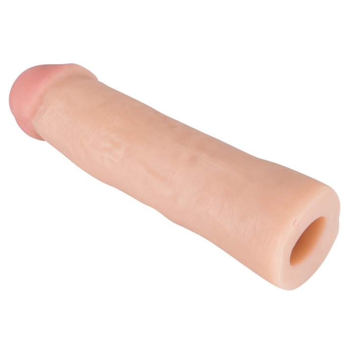 Extensie/manson Penis Big White, Natural, 22 Cm