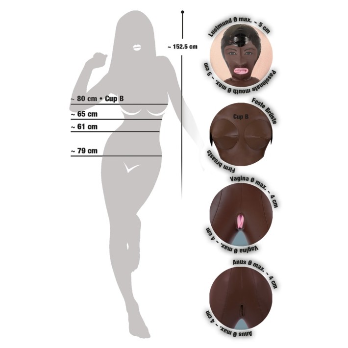 Papusa Gonflabila Elements Earth
