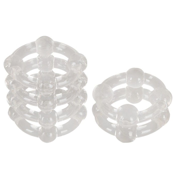 Set 2 Inele Penis, Transparent