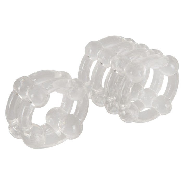 Set 2 Inele Penis, Transparent