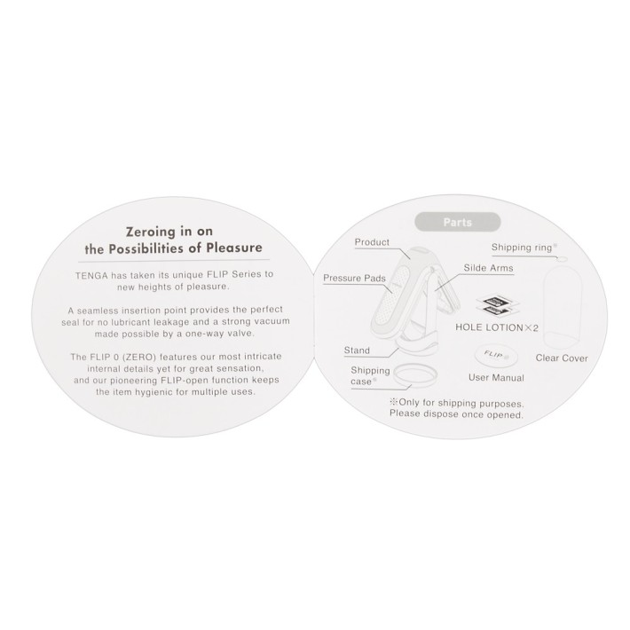 Masturbator Flip Zero, Alb