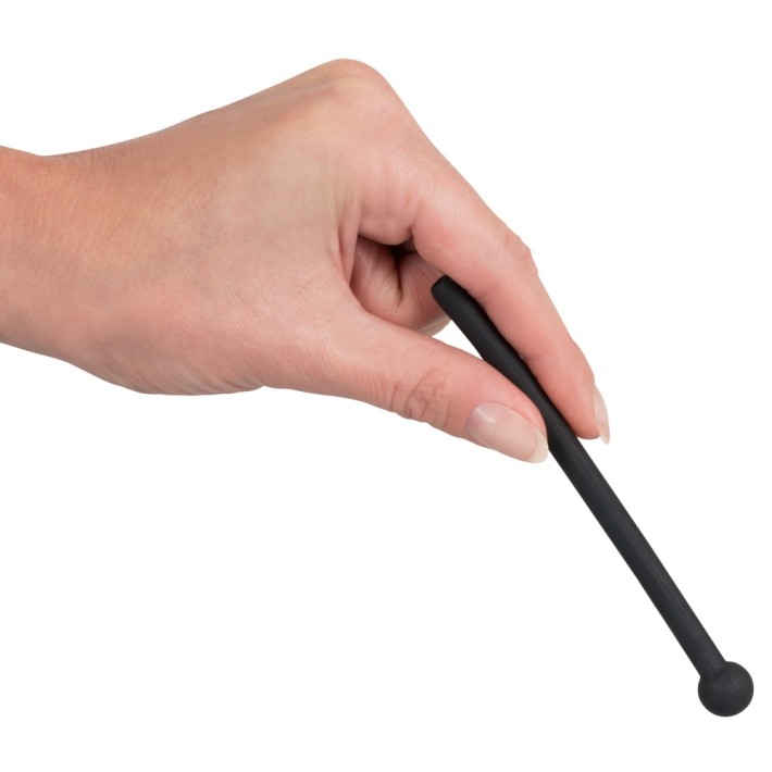 Dop Pentru Penis Piss Play, Negru, 12 Cm