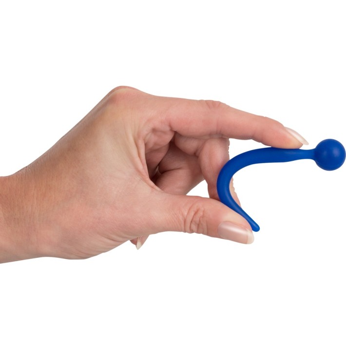 Dop Pentru Penis Sperm Stopper, Albastru, 9.5 Cm