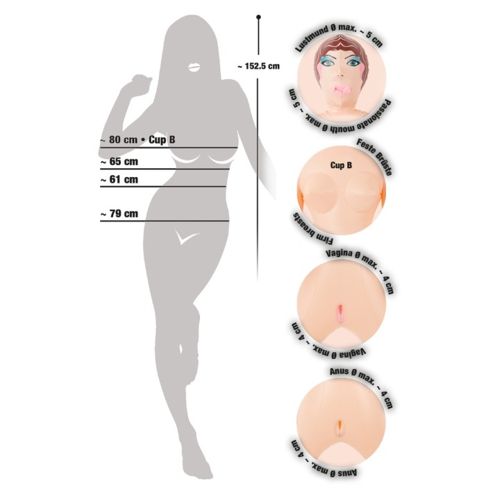 Papusa Gonflabila Joann