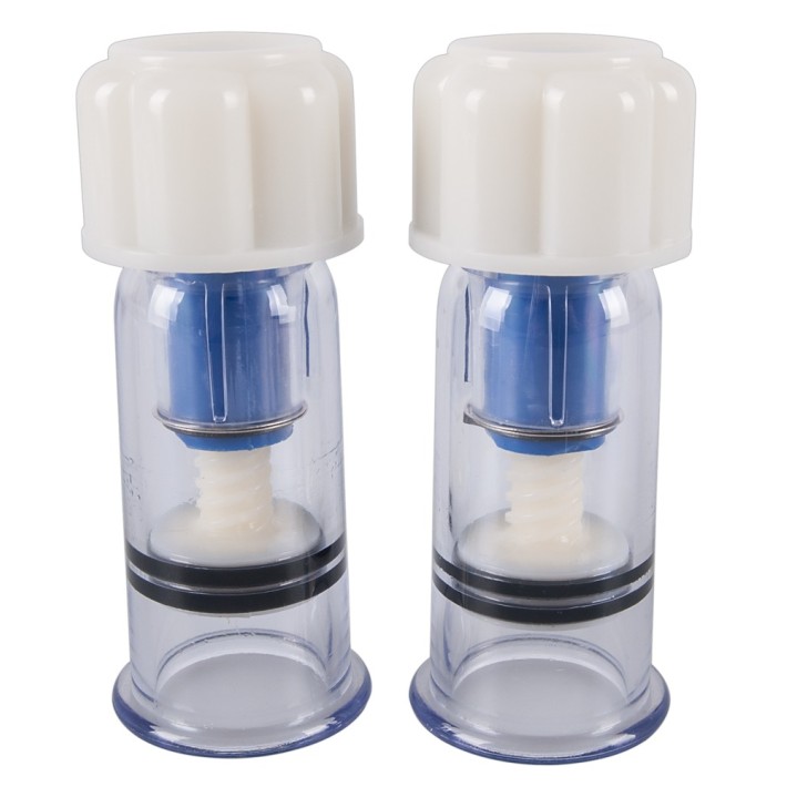 Ventuze Pentru Sfarcuri Max Twist Nipplesucker, Alb