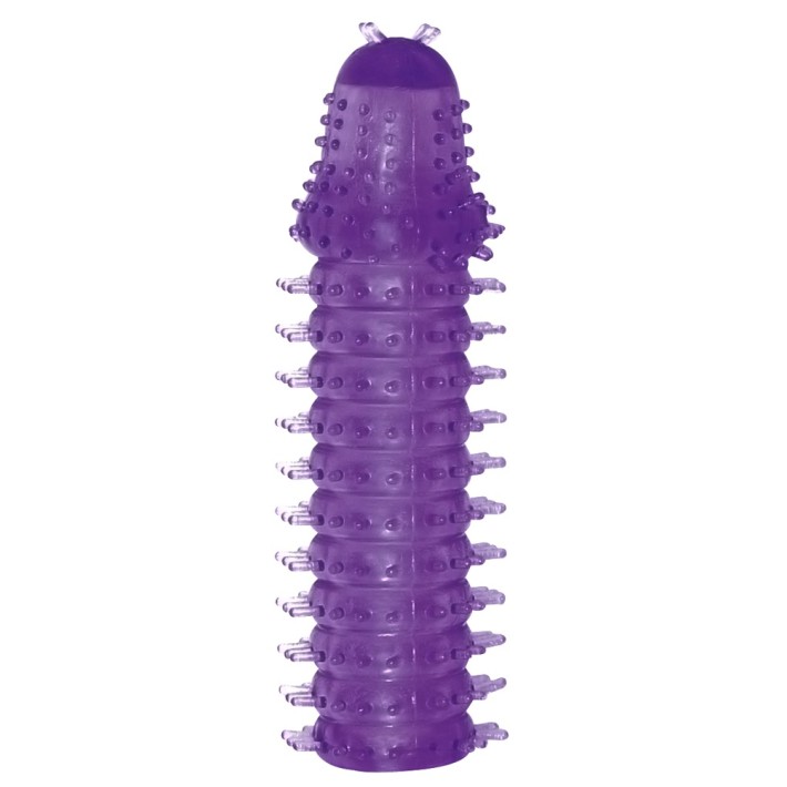 Extensie/manson Penis Sleeve X-tra Lust, Mov, 14.5 Cm
