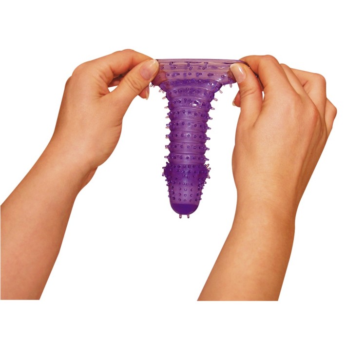 Extensie/manson Penis Sleeve X-tra Lust, Mov, 14.5 Cm