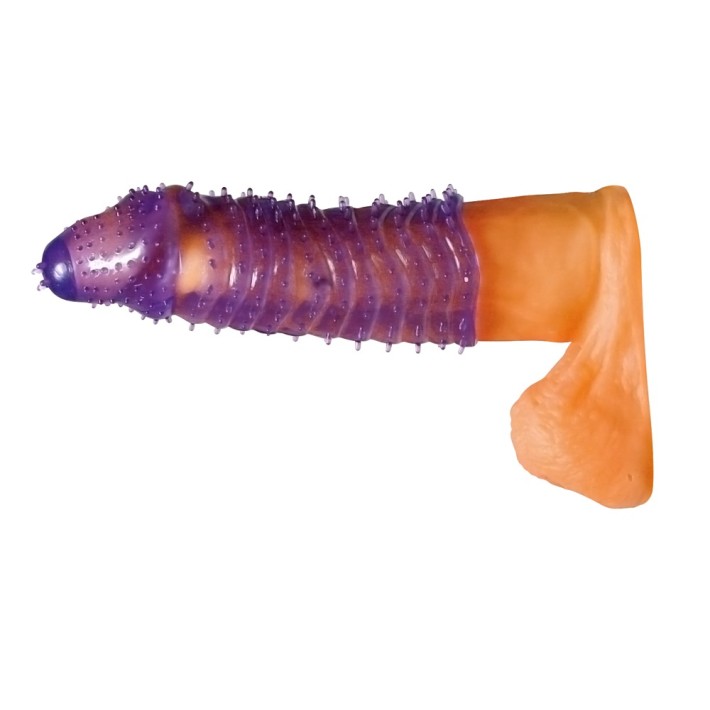 Extensie/manson Penis Sleeve X-tra Lust, Mov, 14.5 Cm
