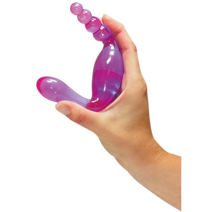 Dop Anal Dildo Galaxia Lavender, 20 Cm