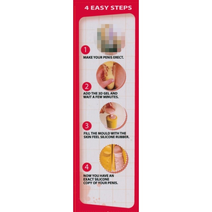 Kit Dildo Personalizat Cloneboy, Natural