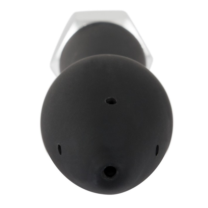 Irigator Anal Douche Rear Splash, Negru, 16 Cm