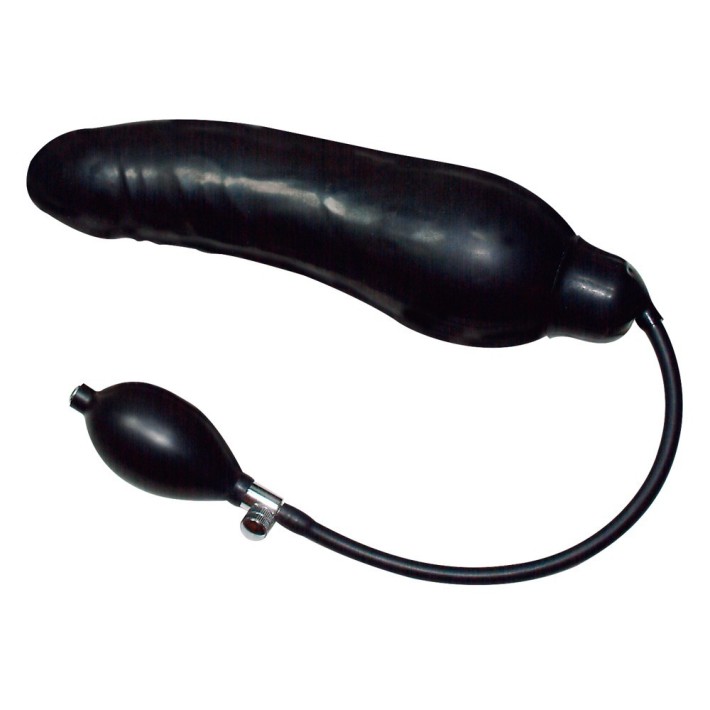 Dildo Gonflabil Black Latex Balloon, 24 Cm