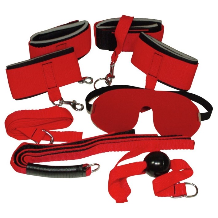 Set Bondage Imobilizare Erotica + Accesorii Bdsm Naughty Bad Kitty