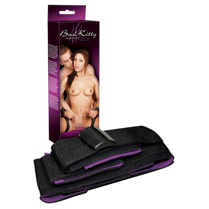 Set Bondage Maini Si Coapse, 2 Piese