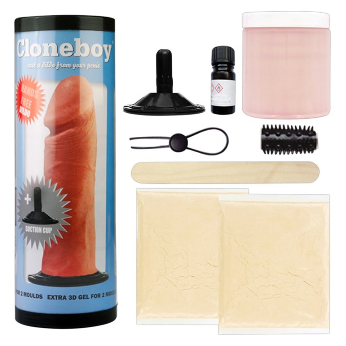 Kit Dildo Personalizat Cloneboy Cu Ventuza