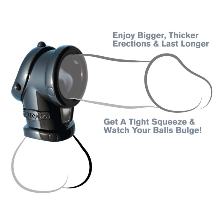 Inel Penis+testicule Cock Pipe With Ball Stretcher