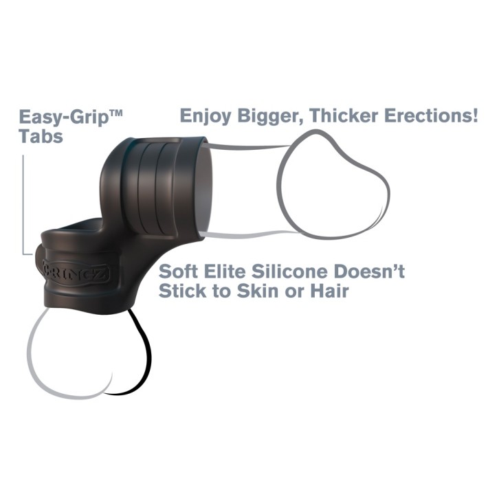 Inel Penis+testicule Mr. Big Cock Ring And Ball Stretcher