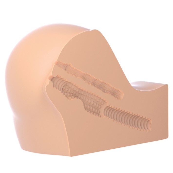 Masturbator Vagin+anus Fms To Go Petite Fantasy Bubble Butt Mega Stroker