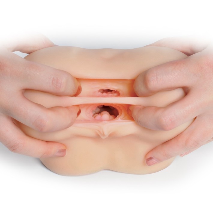 Masturbator Vagin+anus Fms To Go Petite Fantasy Bubble Butt Mega Stroker