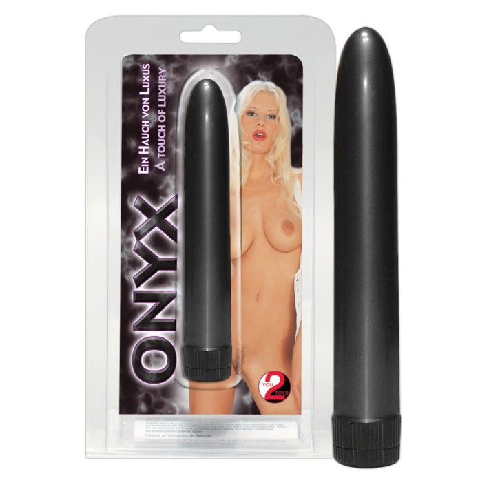 Vibrator Onyx, Negru, 17 Cm