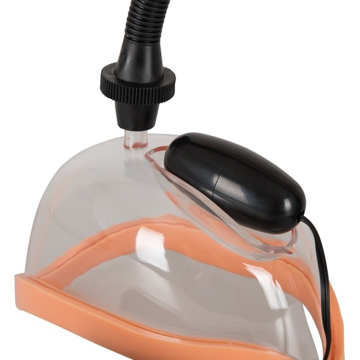 Pompa Vaginala Cu Vibratii, Negru