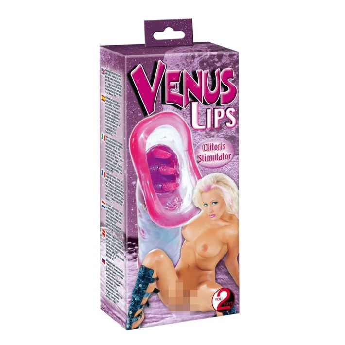 Vibrostimulator Clitoridian Venus Lips