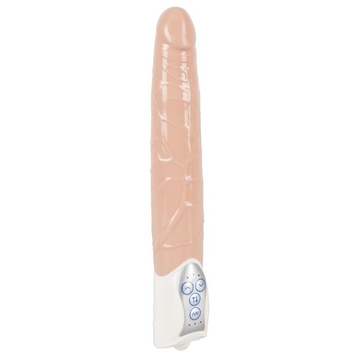 Vibrator Realistic Push It, Bej, 27.5 Cm