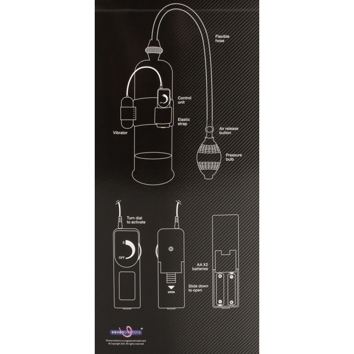 Pompa Penis Cu Vibratii Power Pump