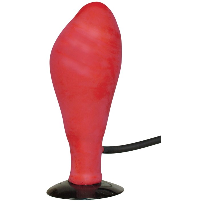 Vibrator Gonflabil Red Balloon, Rosu, 16.5 Cm
