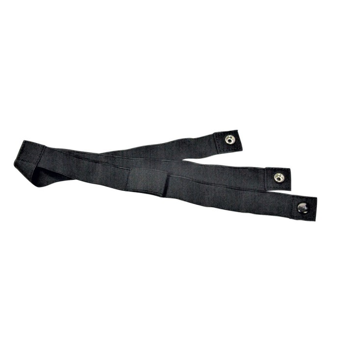 Strap-on Dublu Cu Vibratii, Rosu, 18 Cm