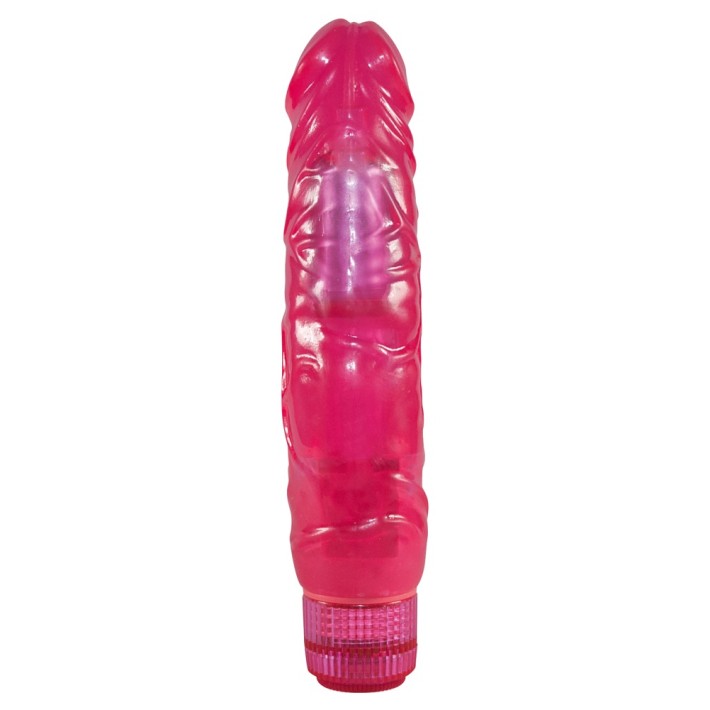 Vibrator Pink Love Large, Roz, 22 Cm