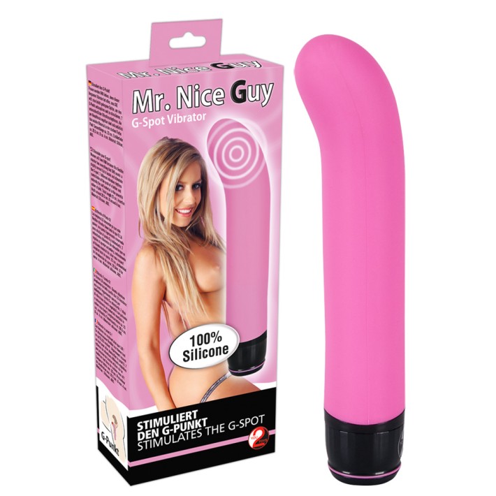 Vibrator G-spot Mr. Nice Guy, Roz, 23 Cm