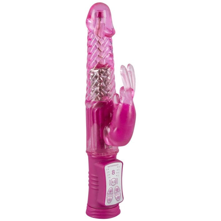Vibrator Rabbit Sugar Babe, Roz, 22 Cm