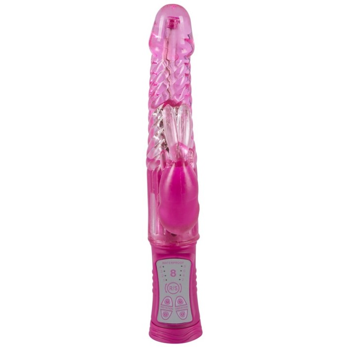 Vibrator Rabbit Sugar Babe, Roz, 22 Cm