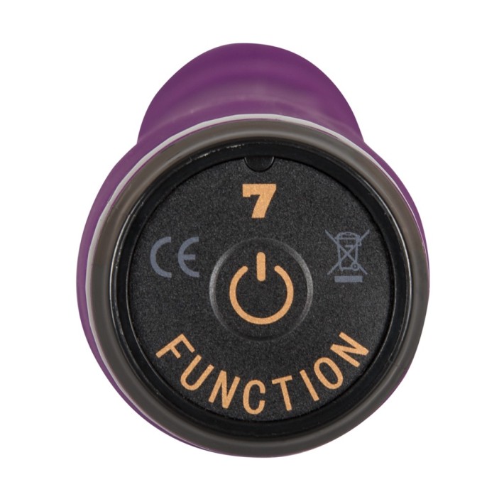 Vibrator Lotus, Mov, 20 Cm