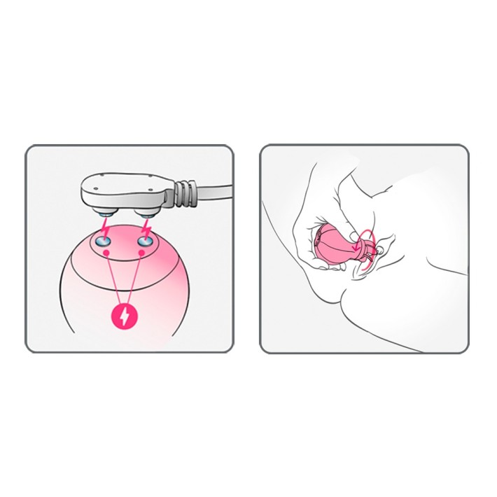 Vibrator Clitoridian Caress, Roz