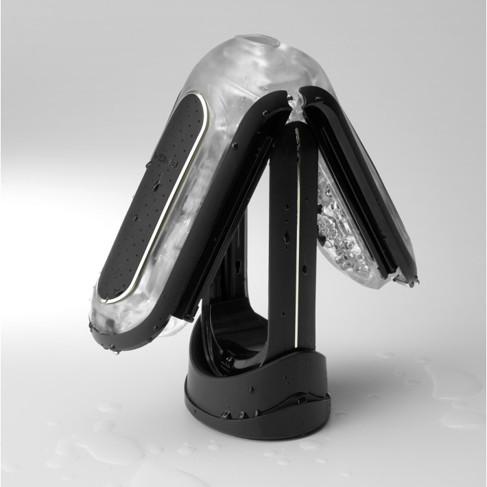 Masturbator Flip Zero Electronic Vibration, Negru