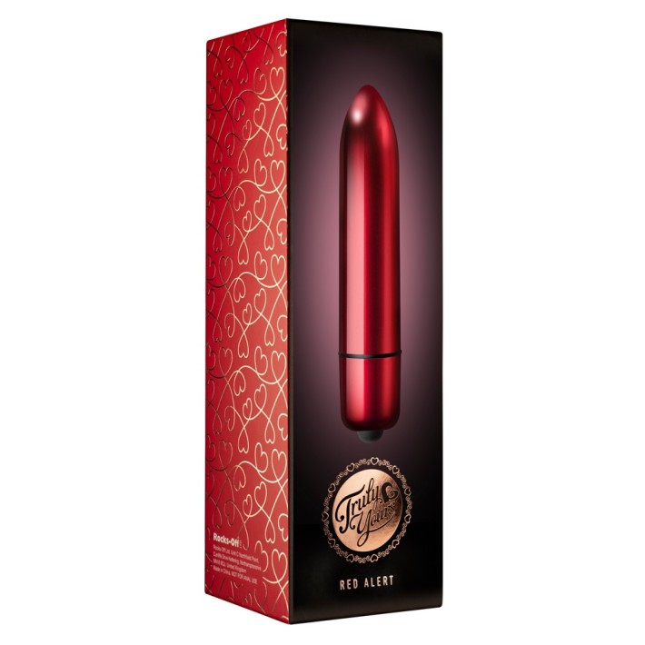 Glont Vibrator Truly Yours Red Alert, 12 Cm
