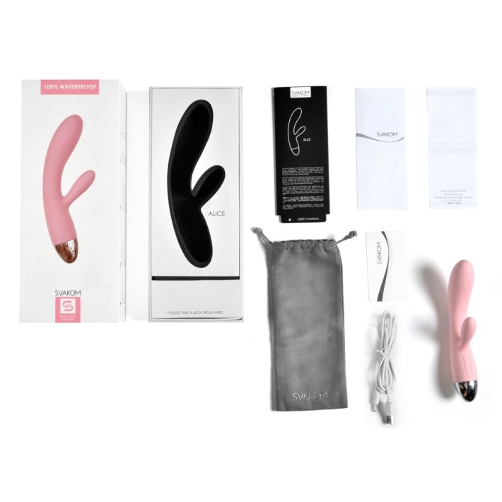 Vibrator Rabbit Svakom Alice Sudv-02 Pink