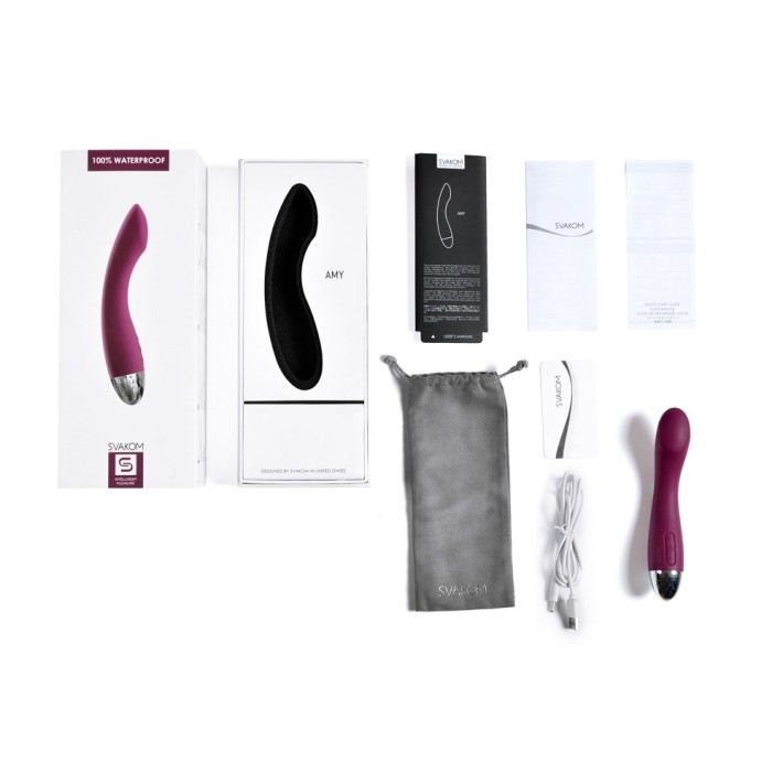 Vibrator Amy, Violet, 17 Cm