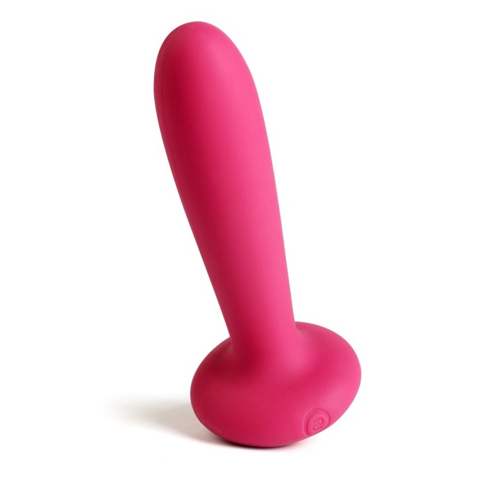 Dop Anal Unisex Cu Vibratii Si Incalzire Primo, Rosu, 12 Cm