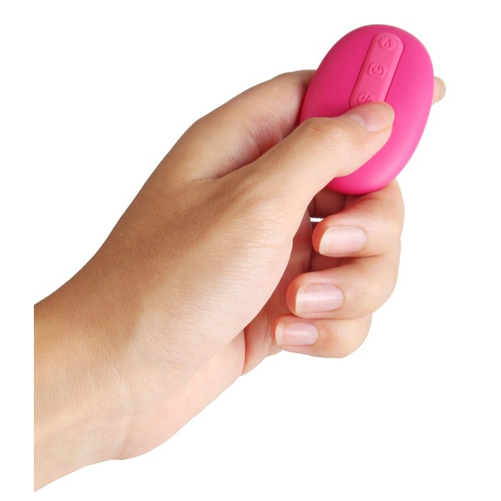 Dop Anal Unisex Cu Vibratii Si Incalzire Primo, Rosu, 12 Cm